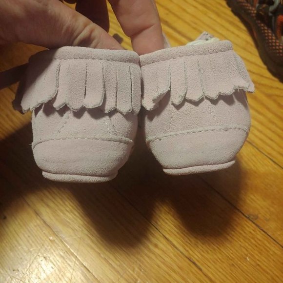 Ralph Lauren Baby Girl Moccasins. NEW Size 2 - Picture 5 of 5